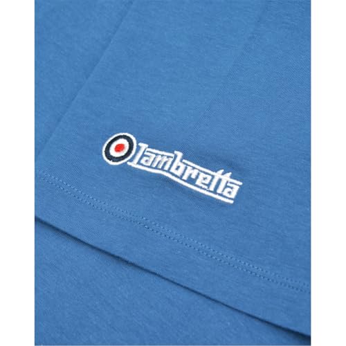 Lambretta Mens Flag T-Shirt Blue XL
