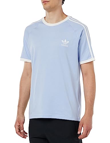 adidas IA4844 3-Stripes TEE T-Shirt Men's Blue Dawn XL