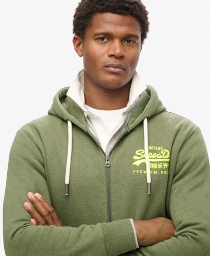 Superdry Neon Vl Graphic Full Zip Sweatshirt 3XL