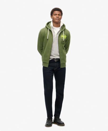 Superdry Neon Vl Graphic Full Zip Sweatshirt 3XL - Image 3