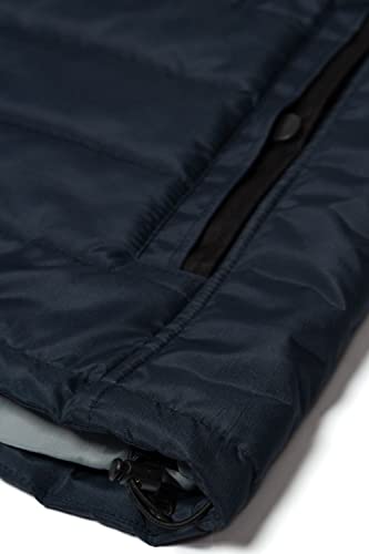 KAM Mens Midweight Quilted Biker Gilet - Blue - 5XL - Image 4