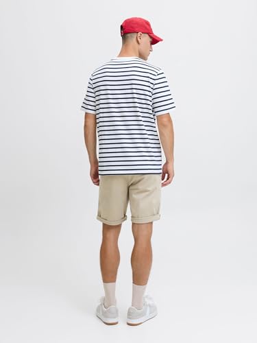 JACK & JONES Mens Jpstbowie Jjshorts Solid Sn Chino, Beige, L UK - Image 6