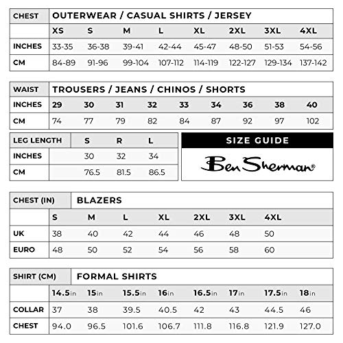 Ben Sherman Mens Dark Navy Short Sleeve T-Shirt
