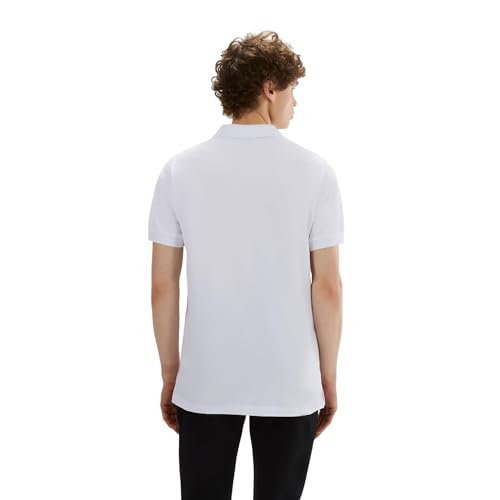 Ellesse Muccia Men's Polo Shirt, white / black, M - Image 4
