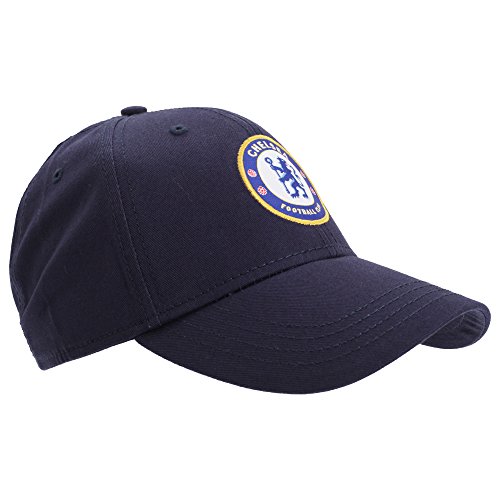 Chelsea FC Unisex Official Football Crest Baseball Cap (One Size) (Navy Blue) - Image 2