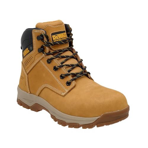 DEWALT Cranson Steel Toe Cap, Nubuck Leather, Lightweight, Safety Work Boot, Honey, UK9 - Image 2