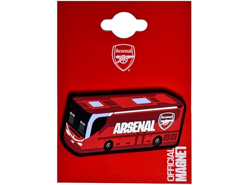 FOCO Arsenal Official Team Bus Design Decorative Magnet, Red and White, Football Club Collectible, Home Kitchen Decor - Image 3