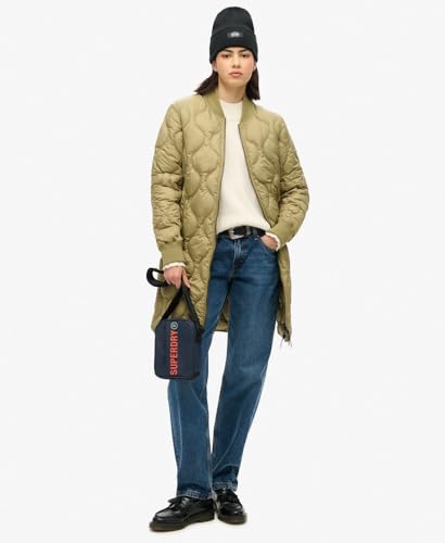 Superdry Tarp Cross Body Bag Women's Backpack, Navy Finster, One Size, Shoulder strap
