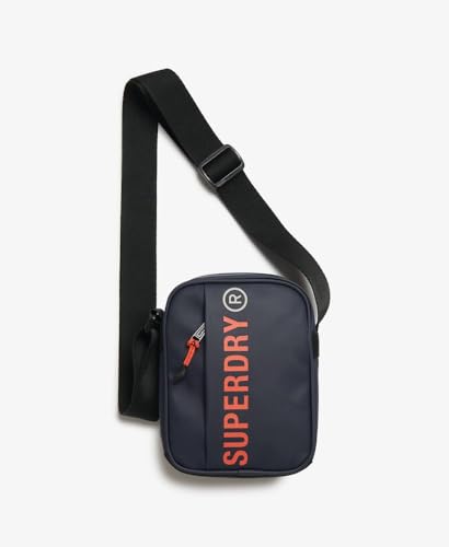Superdry Tarp Cross Body Bag Women's Backpack, Navy Finster, One Size, Shoulder strap - Image 4