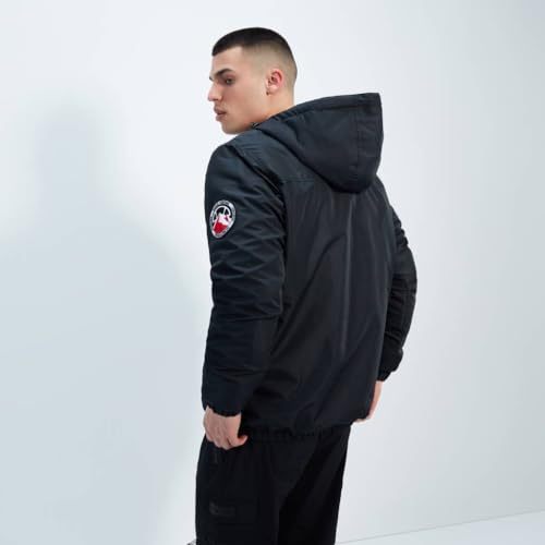 ellesse Monterini Jacket Black LGE - Image 3