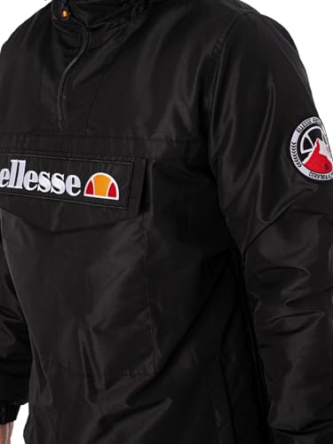 ellesse Monterini Jacket Black LGE - Image 4
