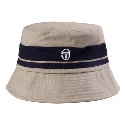 Sergio Tacchini | Newsford 5011 Retro Stripe Bucket Hat Beige