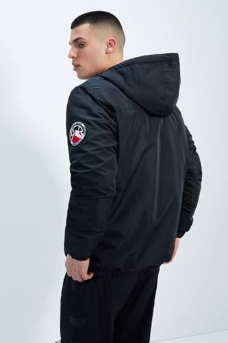 ellesse Monterini Jacket Black LGE - Image 9