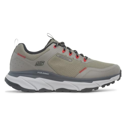 Skechers D'Lux Journey Slate Peak Men's Outdoor Shoes 45 EU Waterproof Relaxed Fit Air-Cooled Memory Foam Vegan Hiking Shoes - Image 3