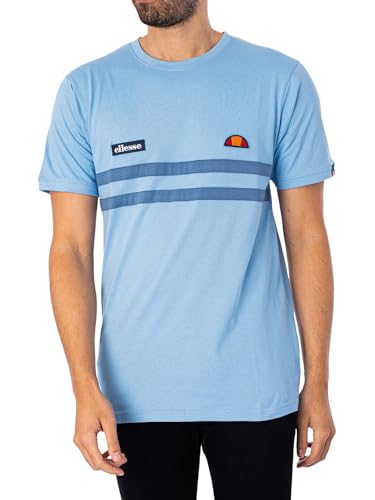 ellesse Men's Venire T-Shirt, Blue, XXL
