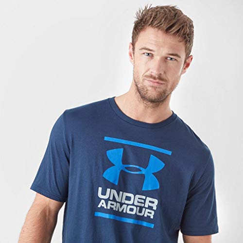 Under Armour Men UA GL Foundation Short Sleeve Tee, Super Soft Men's T Shirt for Training and Fitness, Fast-Drying Men's T Shirt with Graphic - Image 6