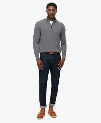 Superdry Wool Blend Half Zip Sweater Men - Image 4