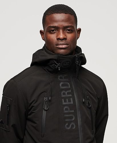 Superdry Ultimate Windcheater Men's Jacket, Jet Black/Black, XXXL - Image 3