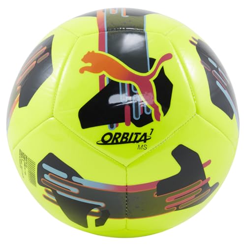 PUMA Orbita 7 MS Football (5) (Lemon/Multicoloured)