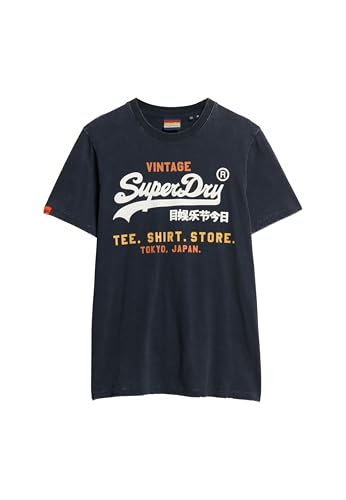 Superdry Vl Cali Relaxed Short Sleeve T-Shirt XL Blue - Image 2