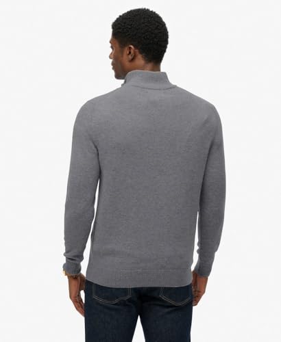 Superdry Wool Blend Half Zip Sweater Men - Image 6