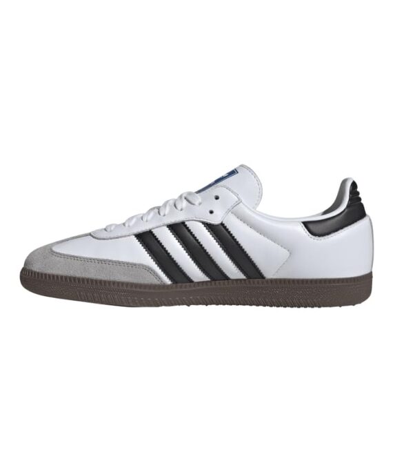 adidas Samba Og, Men's Gymnastics Shoes, White (Ftwr White/Core Black/Clear Granite Ftwr White/Core Black/Clear Granite), 8 UK (42 EU)