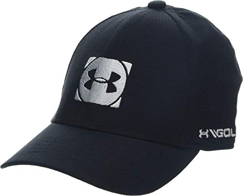 Under Armour UNDKU Kids Boy's Official Tour Cap 3.0 Cap - Black//White (001), YXS/YSM