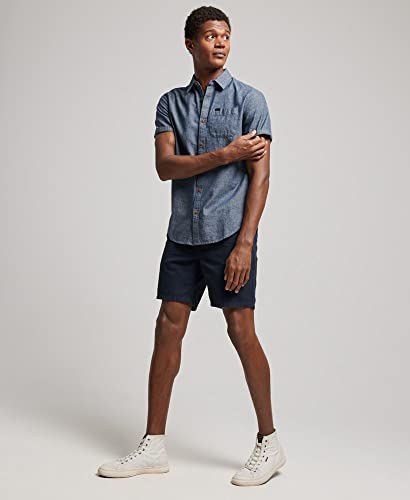 Superdry Men's Short Sleeve Shirt Sweatshirt, Raw, 3XL