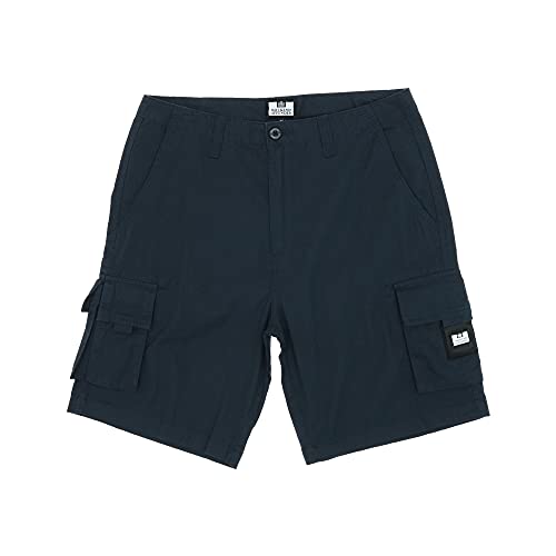 Weekend Offender Mascia Cargo Shorts in Navy Blue XL - Image 2