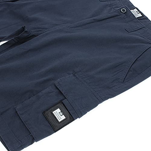 Weekend Offender Mascia Cargo Shorts in Navy Blue XL - Image 3