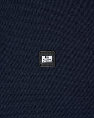 Weekend Offender Men's Sakai SS Polo SS23 Navy (as8, Alpha, m, Regular, Regular)