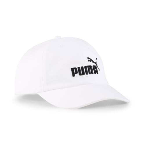 Puma ESS Logo Cap Adult Unisex NO.1 BB White One Size - Image 2