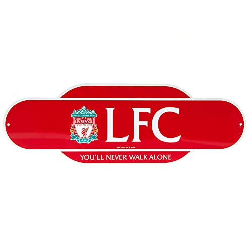 Liverpool Retro Years Colour Metal Street Sign One Size