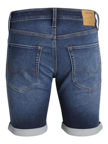 JACK & JONES Men's Jjirick Jjicon Shorts Ge 704 I.k Sn, Blue Denim, L - Image 4