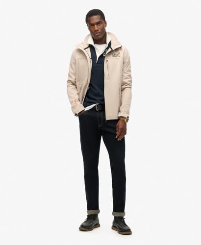 Superdry Soft Shell Trekker Jacket 3XL Beige - Image 3