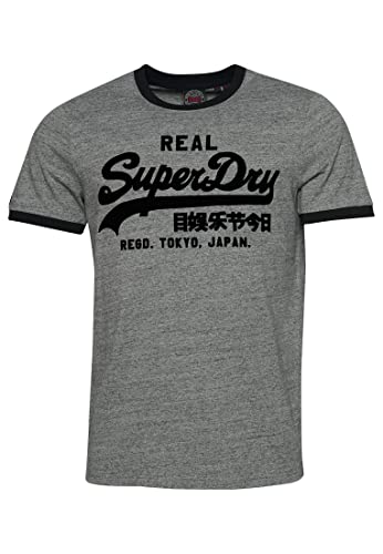 Superdry Tonal Vintage Logo Short Sleeve Round Neck T-shirt 2XL - Image 2