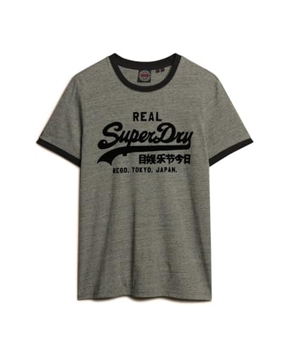 Superdry Tonal Vintage Logo Short Sleeve Round Neck T-shirt 2XL - Image 6
