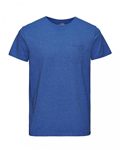 Jack and Jones Men's Ari Plain Short Sleeve T-Shirt, Black (Black), Small - Image 3