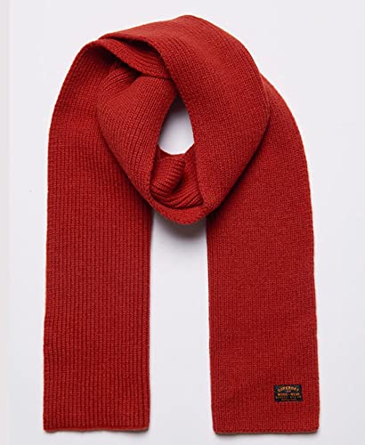 Superdry Men's Radar Scarf, Americana Red, One Size - Image 3