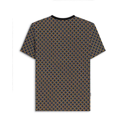 Lambretta Mens Target T-Shirt Tee Top Black L