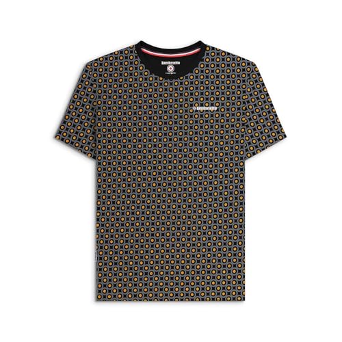 Lambretta Mens Target T-Shirt Tee Top Black L - Image 2