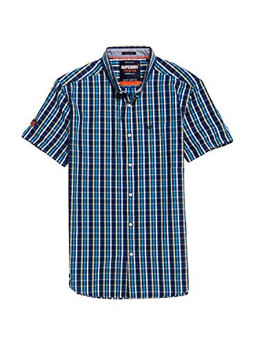 Superdry Premium Executive Shirt - Blue - Blue - Large