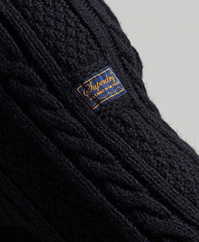 Superdry Men's Jabob Henley Knit, Blue, XL (M6110308A-98T)